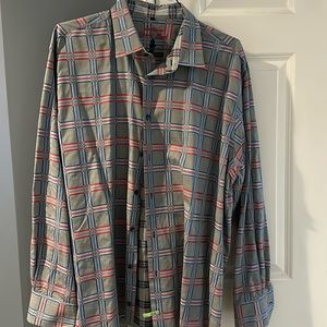 Luchiano Visconti Black long sleeve shirt 2XL